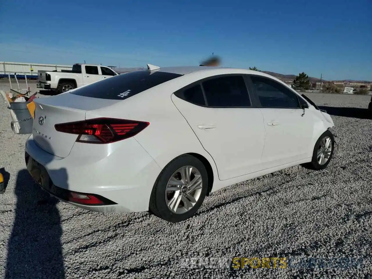 3 Photograph of a damaged car 5NPD84LF7KH415288 HYUNDAI ELANTRA 2019