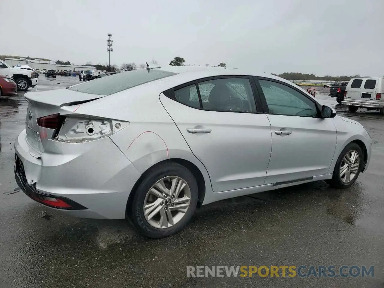 3 Photograph of a damaged car 5NPD84LF7KH420278 HYUNDAI ELANTRA 2019