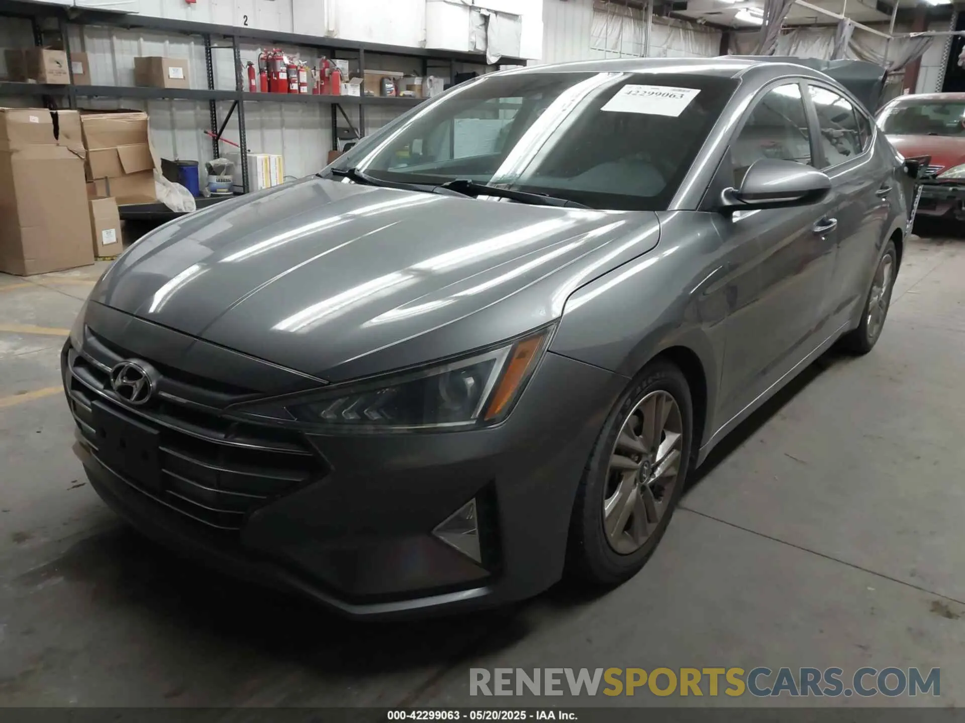 2 Photograph of a damaged car 5NPD84LF7KH424833 HYUNDAI ELANTRA 2019