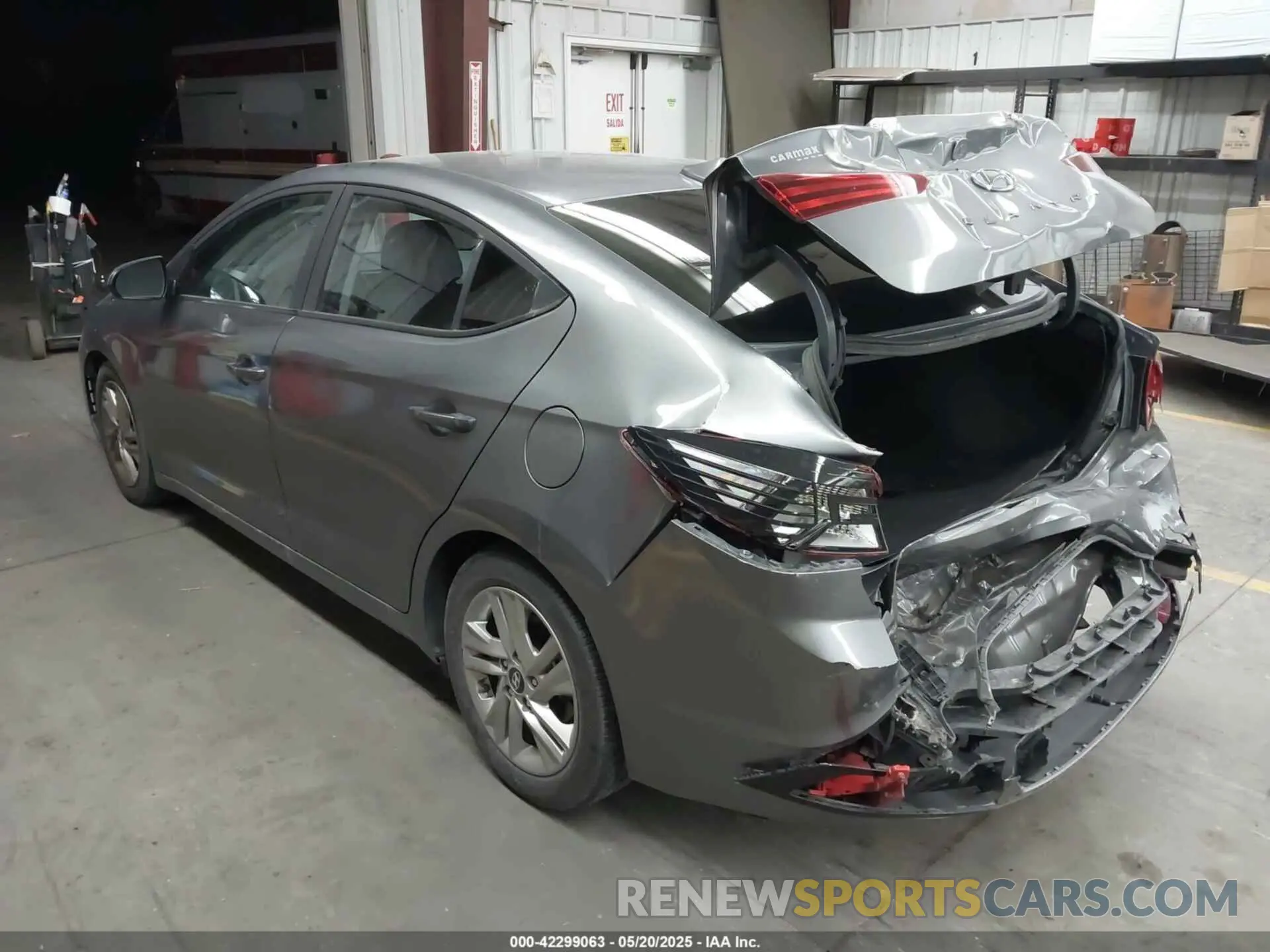 3 Photograph of a damaged car 5NPD84LF7KH424833 HYUNDAI ELANTRA 2019