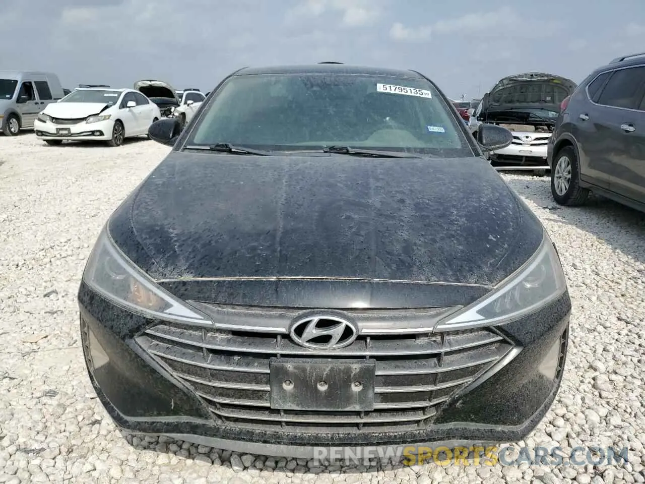 5 Photograph of a damaged car 5NPD84LF7KH437873 HYUNDAI ELANTRA 2019