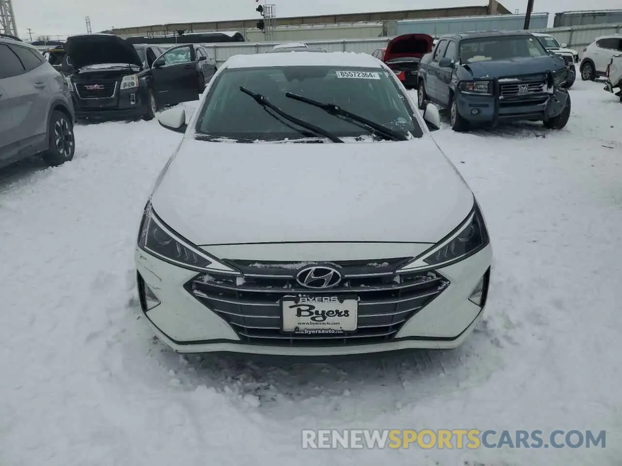 5 Photograph of a damaged car 5NPD84LF7KH457282 HYUNDAI ELANTRA 2019