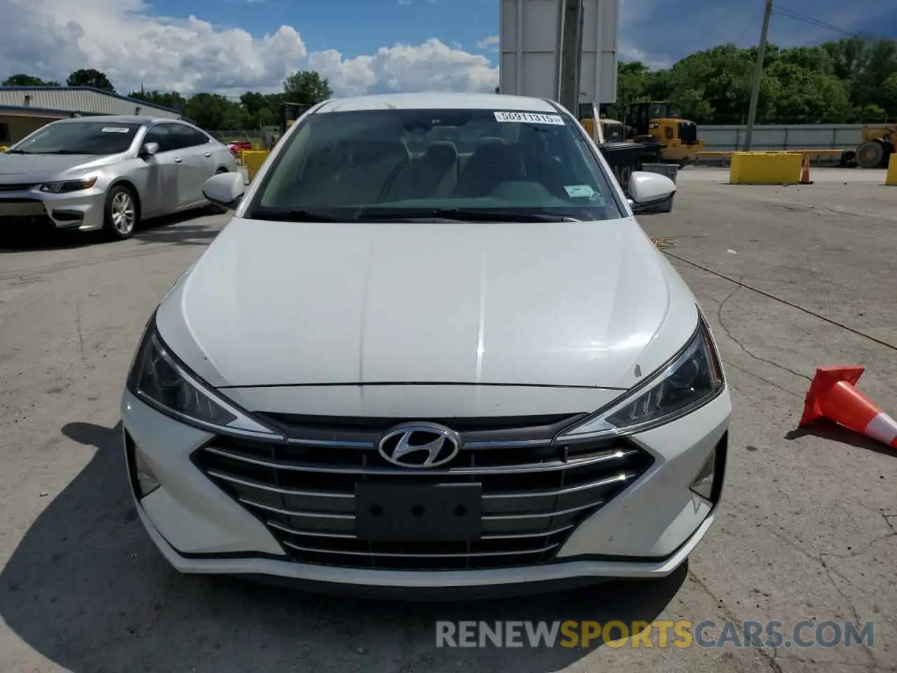 5 Photograph of a damaged car 5NPD84LF7KH458951 HYUNDAI ELANTRA 2019