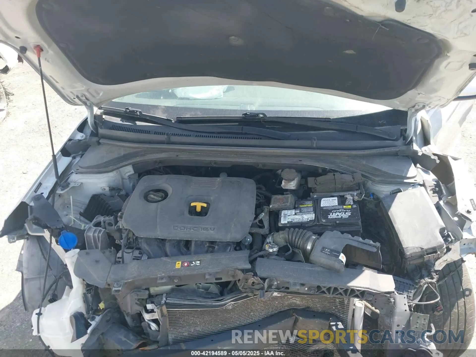 10 Photograph of a damaged car 5NPD84LF7KH459775 HYUNDAI ELANTRA 2019