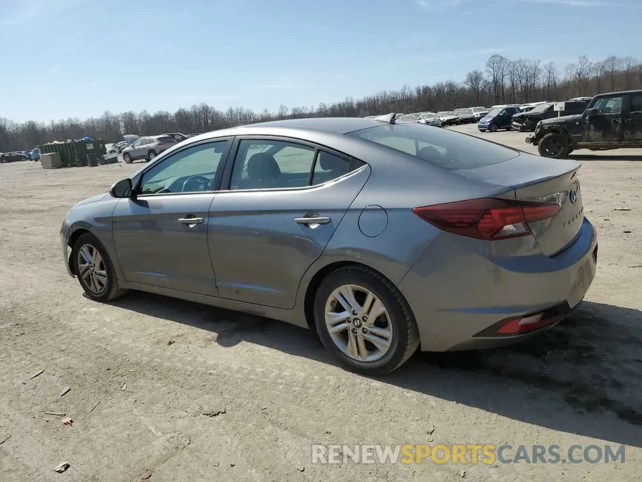 2 Photograph of a damaged car 5NPD84LF7KH472235 HYUNDAI ELANTRA 2019