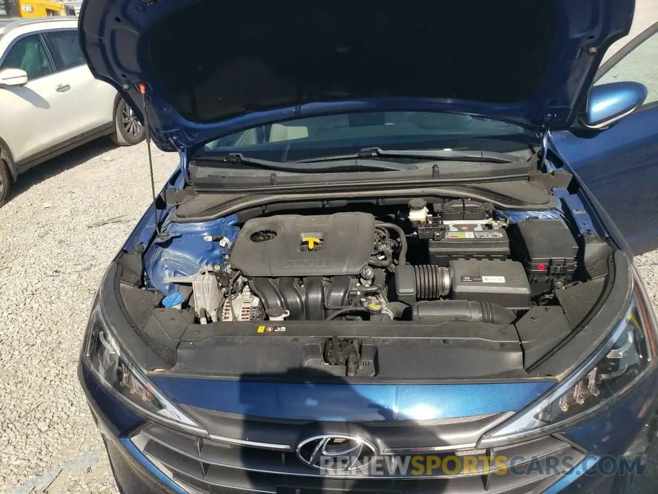 11 Photograph of a damaged car 5NPD84LF8KH410648 HYUNDAI ELANTRA 2019