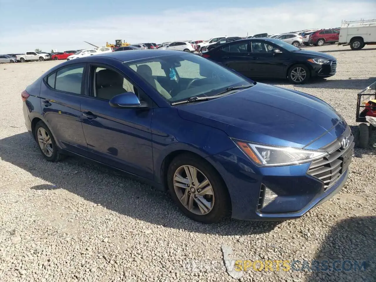 4 Photograph of a damaged car 5NPD84LF8KH410648 HYUNDAI ELANTRA 2019