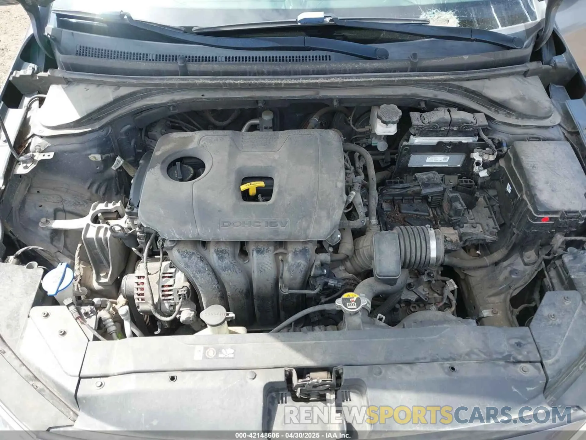 10 Photograph of a damaged car 5NPD84LF8KH414733 HYUNDAI ELANTRA 2019