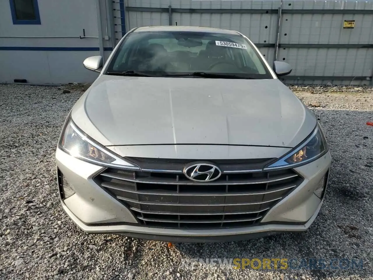 5 Photograph of a damaged car 5NPD84LF8KH419849 HYUNDAI ELANTRA 2019