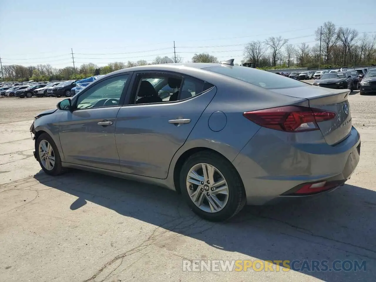 2 Photograph of a damaged car 5NPD84LF8KH422959 HYUNDAI ELANTRA 2019