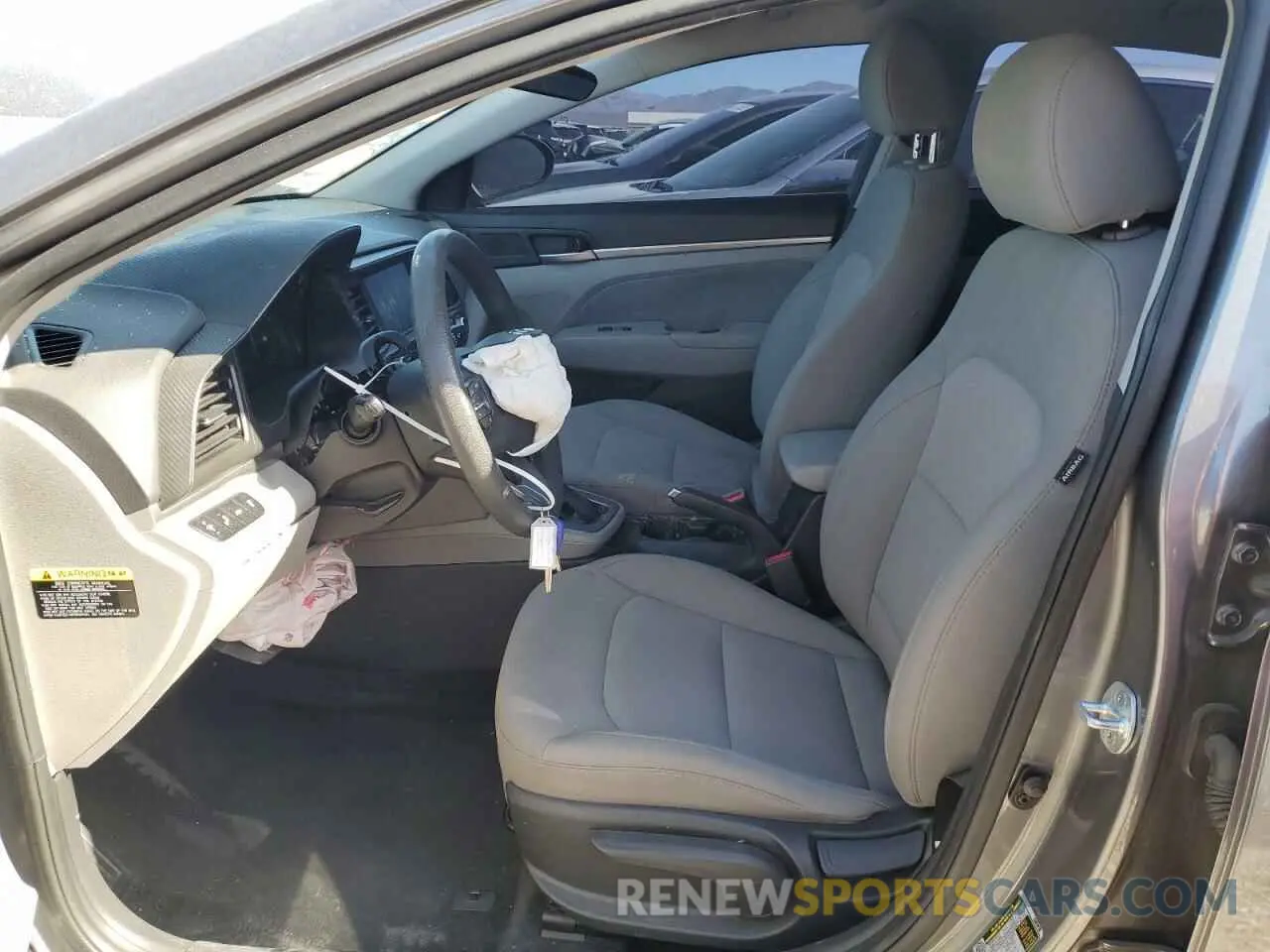 7 Photograph of a damaged car 5NPD84LF8KH423531 HYUNDAI ELANTRA 2019