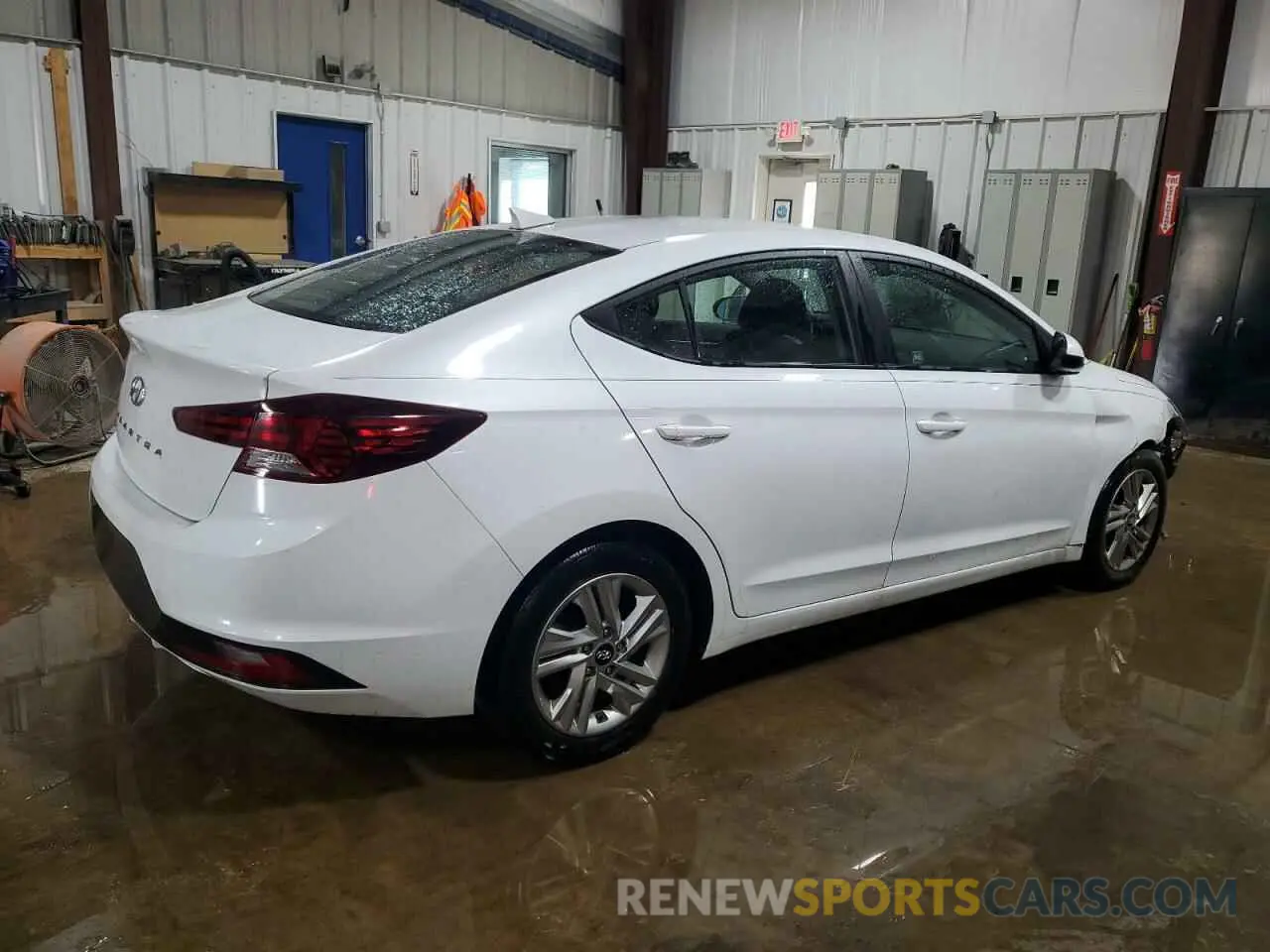 3 Photograph of a damaged car 5NPD84LF8KH444296 HYUNDAI ELANTRA 2019