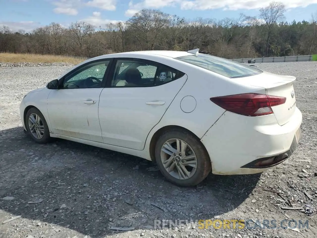 2 Photograph of a damaged car 5NPD84LF8KH449482 HYUNDAI ELANTRA 2019