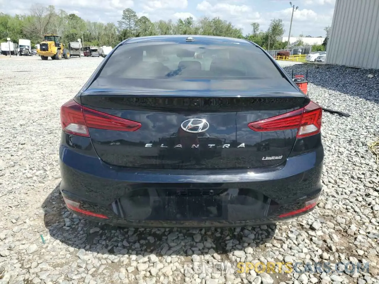 6 Photograph of a damaged car 5NPD84LF8KH454925 HYUNDAI ELANTRA 2019