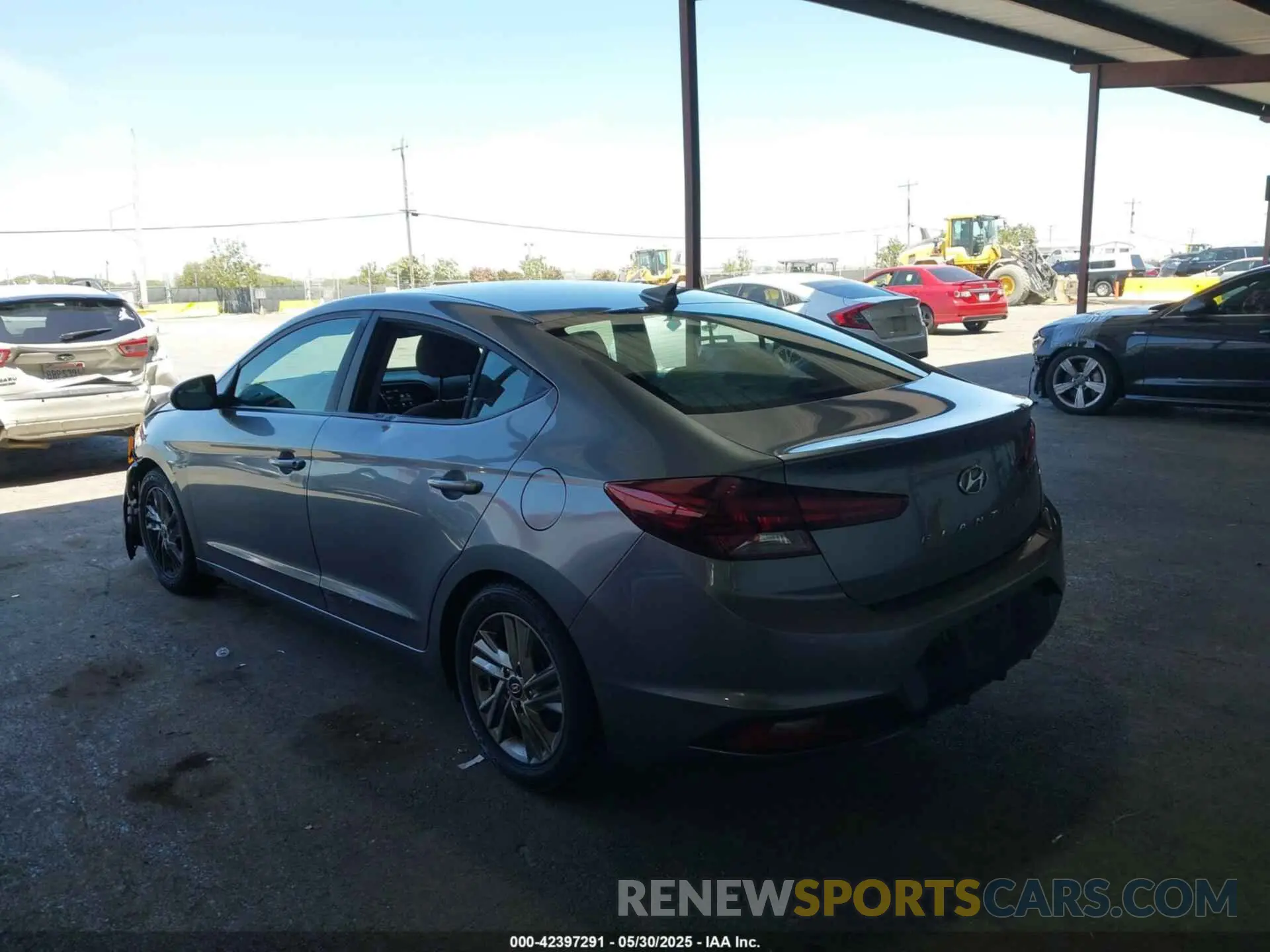 3 Photograph of a damaged car 5NPD84LF8KH456786 HYUNDAI ELANTRA 2019