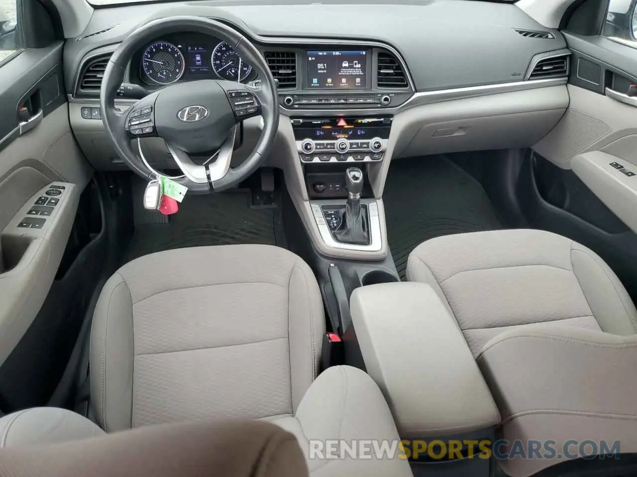 8 Photograph of a damaged car 5NPD84LF8KH481803 HYUNDAI ELANTRA 2019