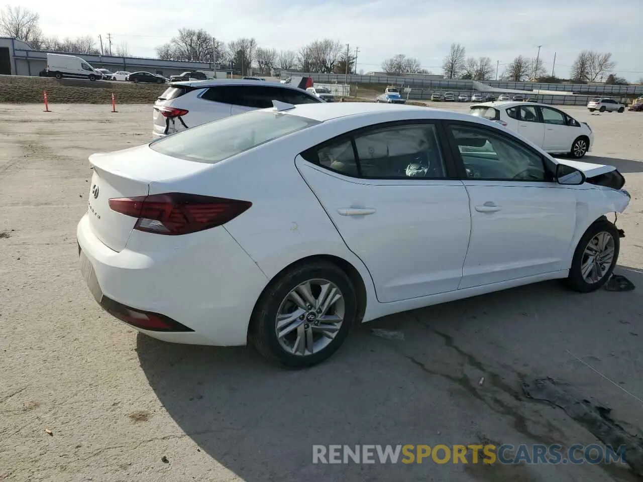 3 Photograph of a damaged car 5NPD84LF9KH412179 HYUNDAI ELANTRA 2019