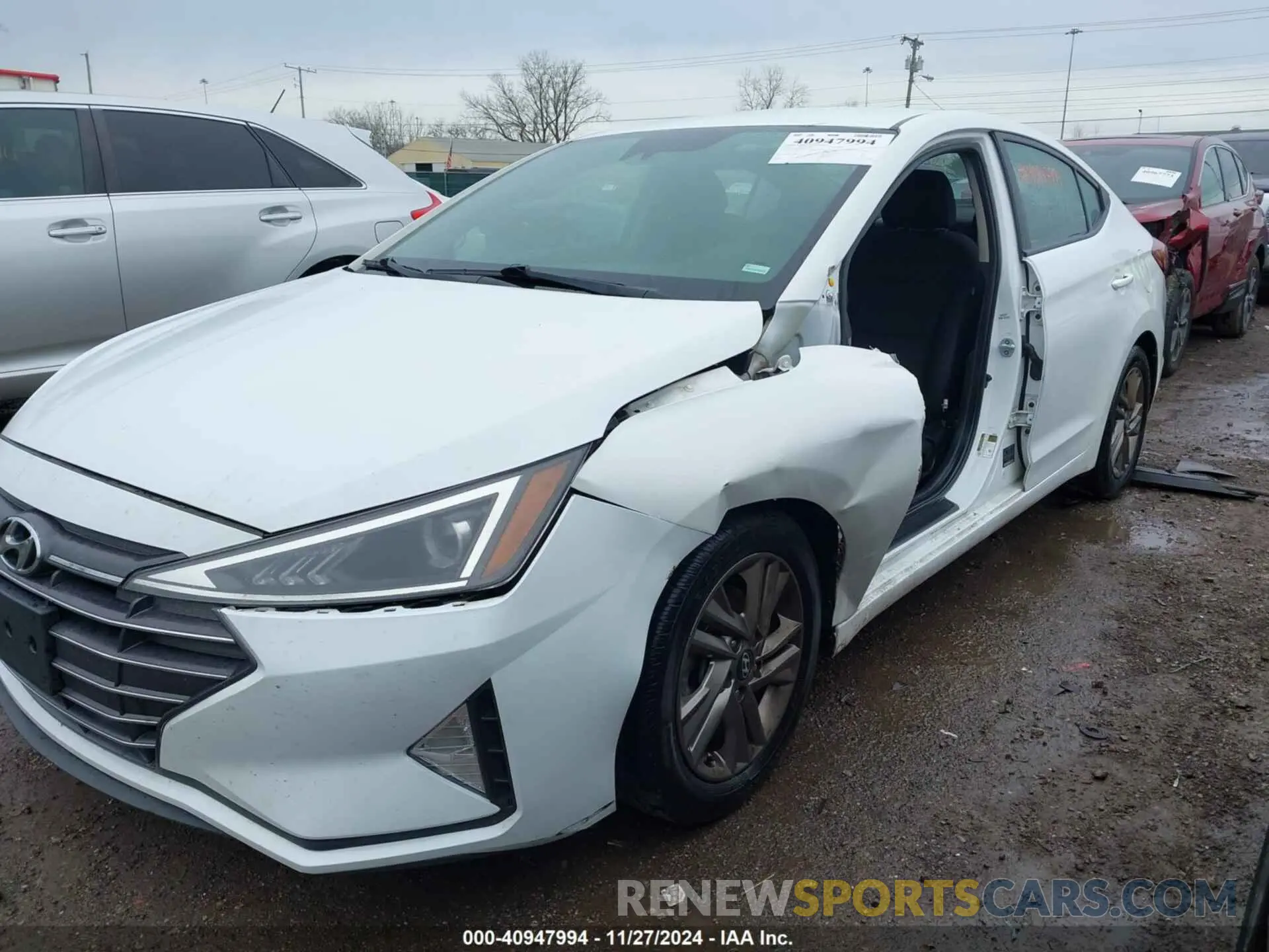 6 Photograph of a damaged car 5NPD84LF9KH431914 HYUNDAI ELANTRA 2019