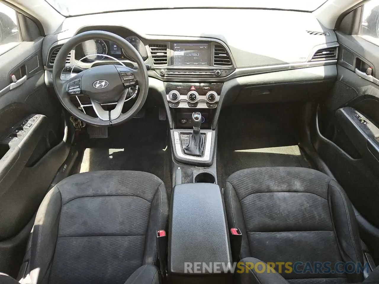 8 Photograph of a damaged car 5NPD84LF9KH437809 HYUNDAI ELANTRA 2019