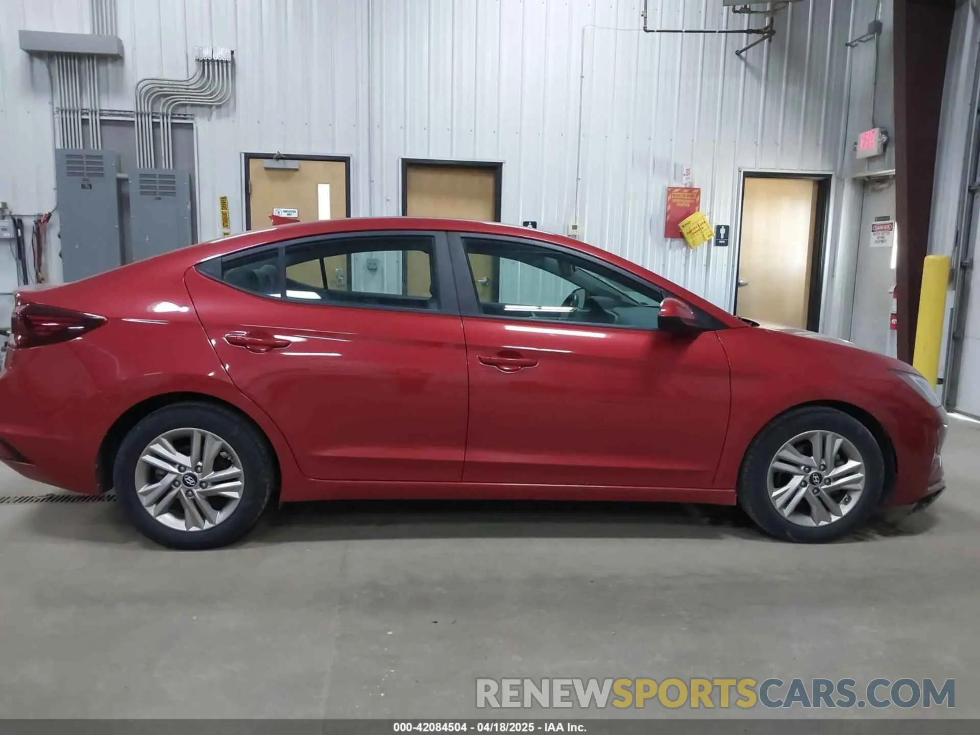 13 Photograph of a damaged car 5NPD84LF9KH446011 HYUNDAI ELANTRA 2019