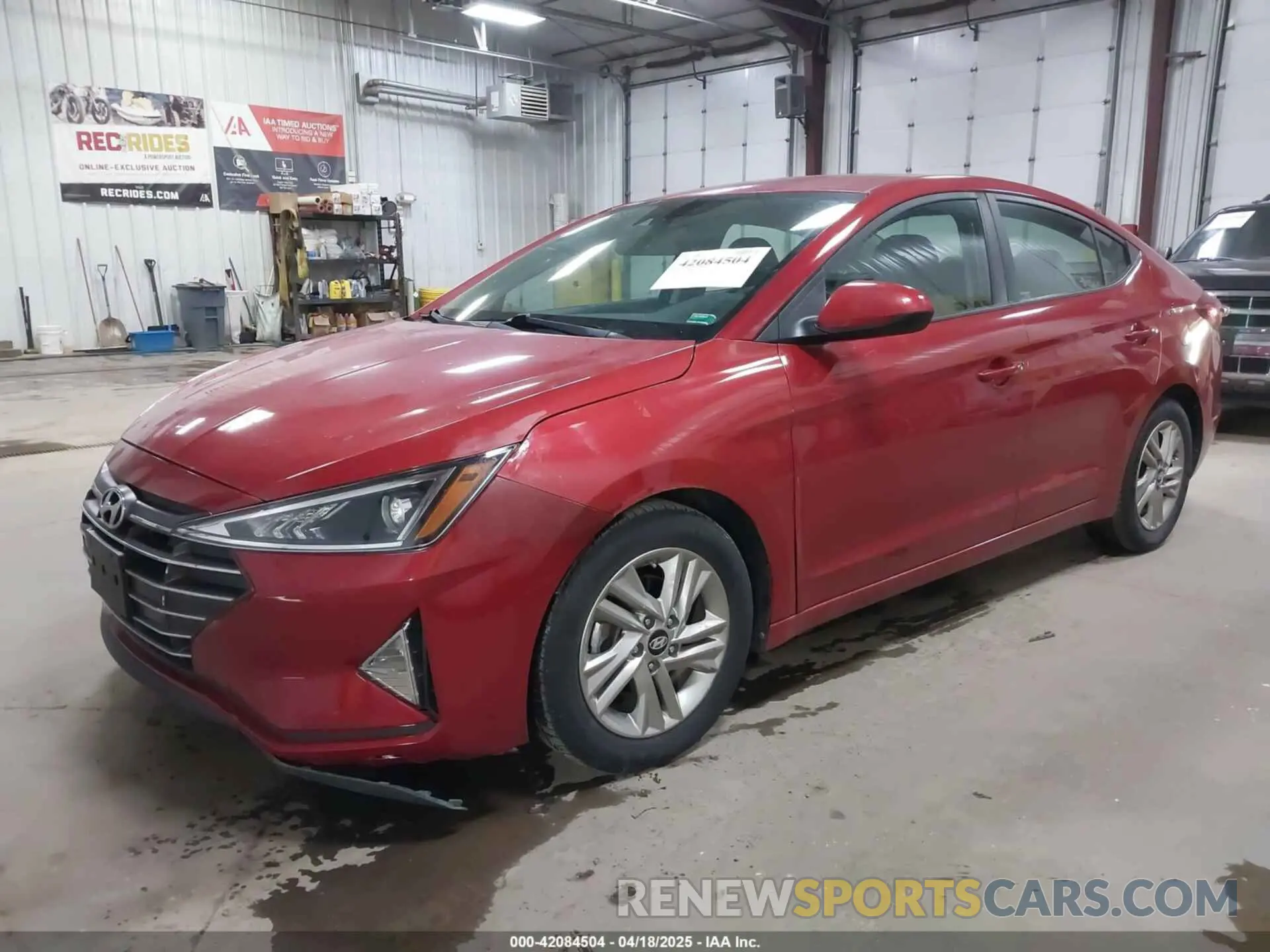 2 Photograph of a damaged car 5NPD84LF9KH446011 HYUNDAI ELANTRA 2019