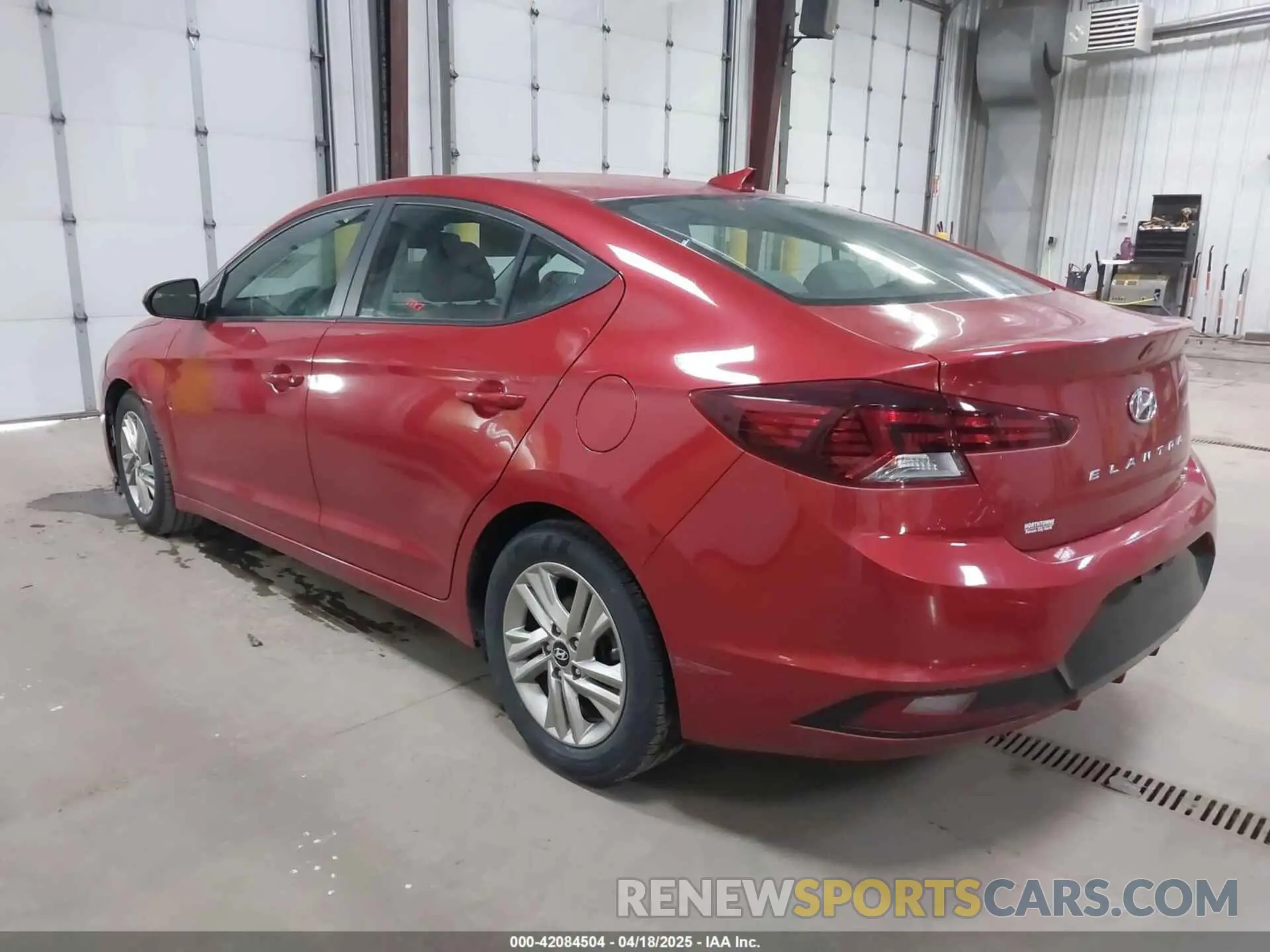 3 Photograph of a damaged car 5NPD84LF9KH446011 HYUNDAI ELANTRA 2019