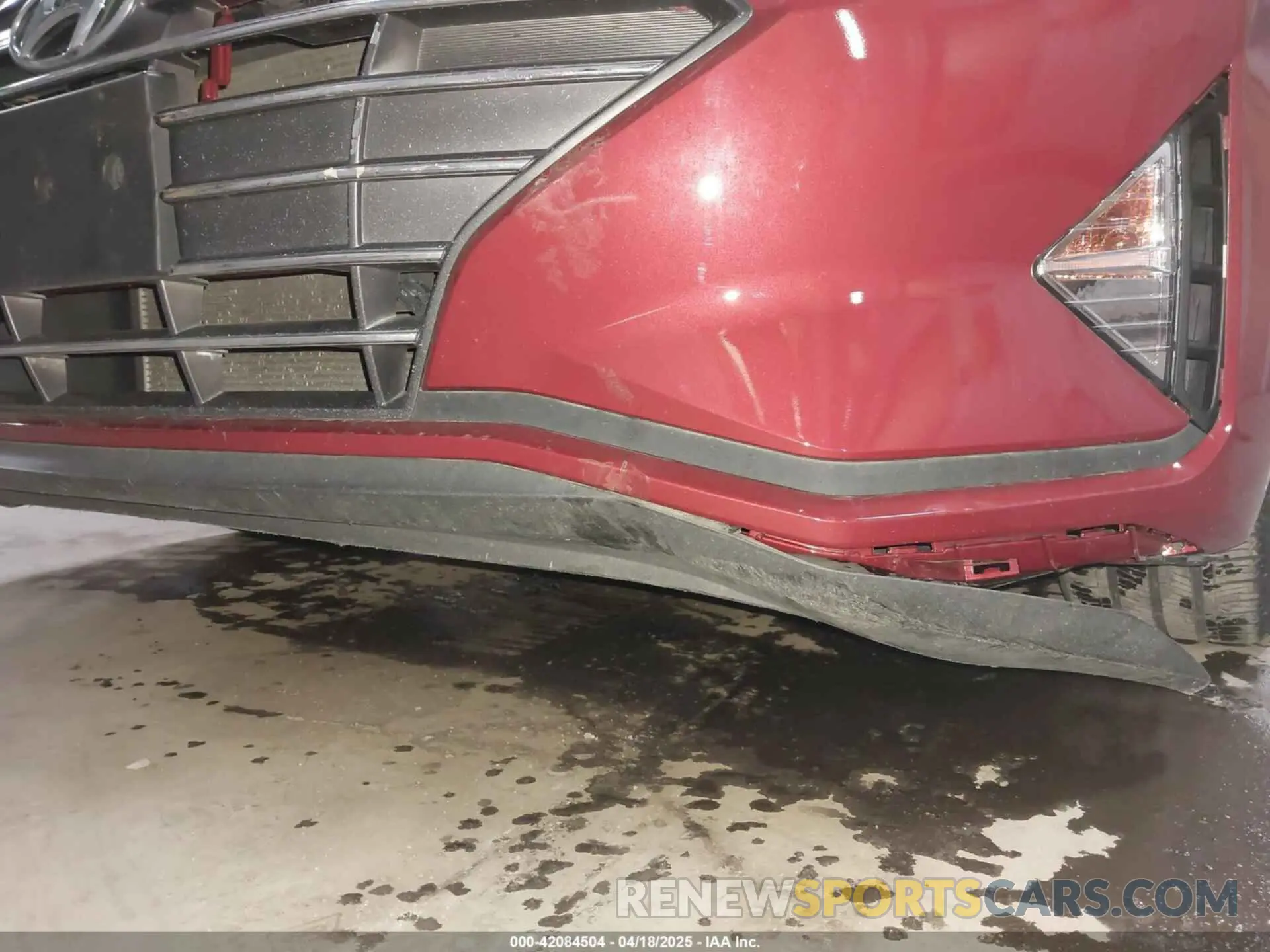 6 Photograph of a damaged car 5NPD84LF9KH446011 HYUNDAI ELANTRA 2019