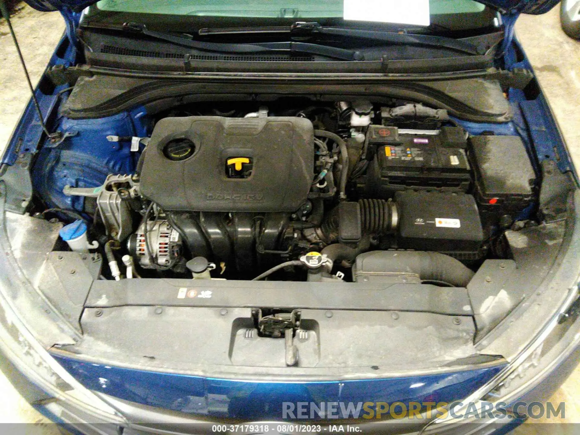 10 Photograph of a damaged car 5NPD84LF9KH458157 HYUNDAI ELANTRA 2019