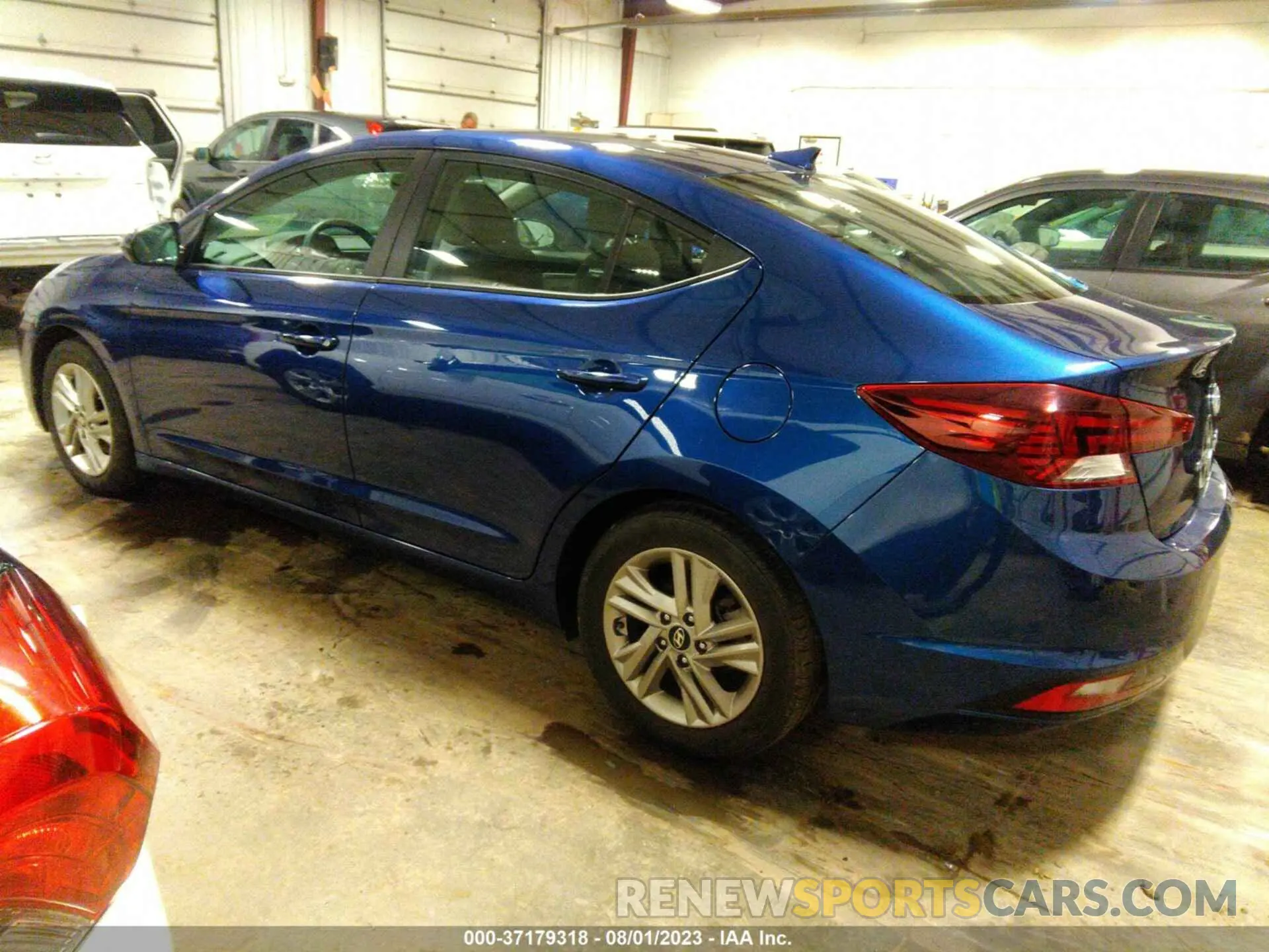 3 Photograph of a damaged car 5NPD84LF9KH458157 HYUNDAI ELANTRA 2019