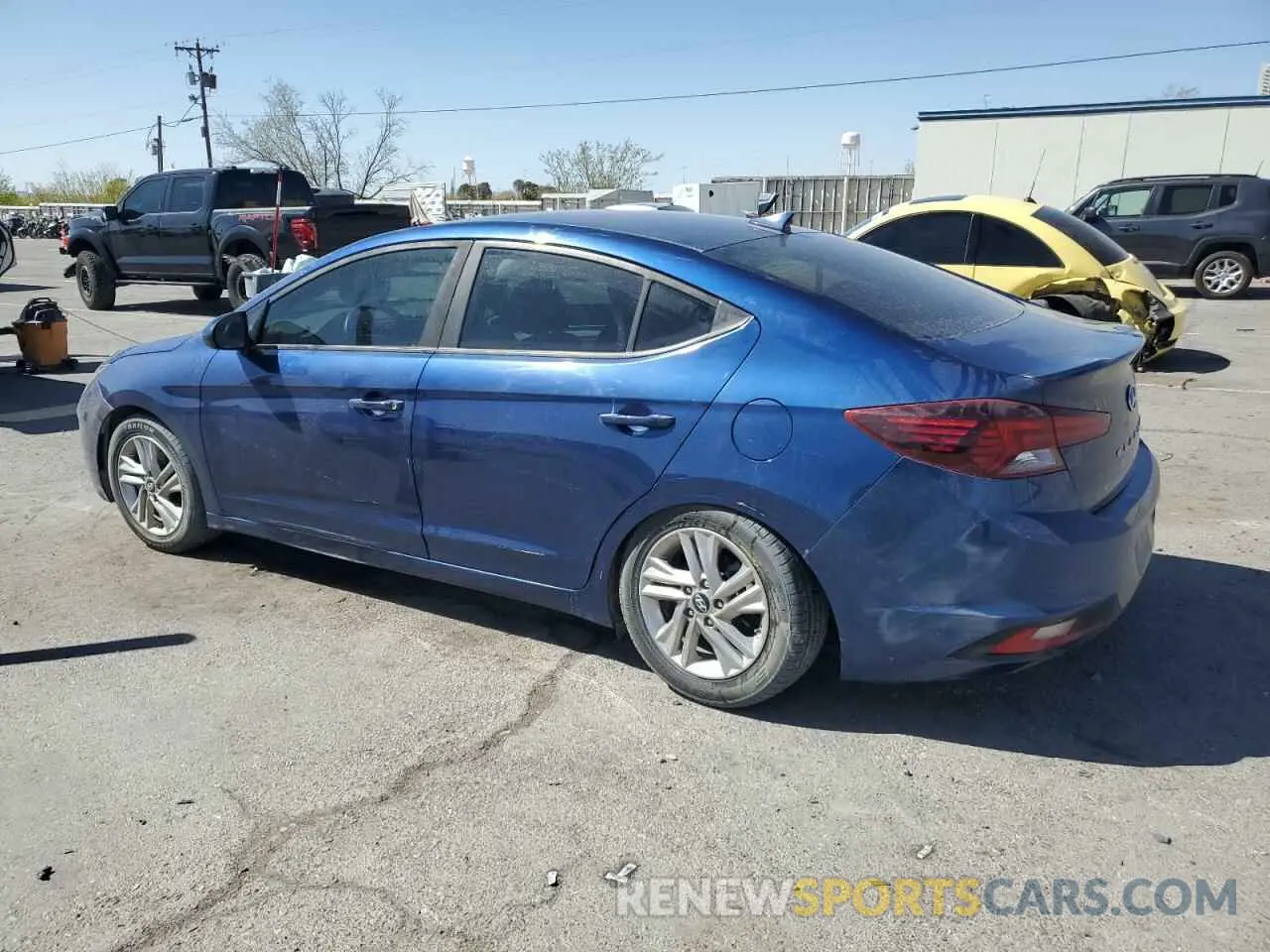 2 Photograph of a damaged car 5NPD84LF9KH469143 HYUNDAI ELANTRA 2019