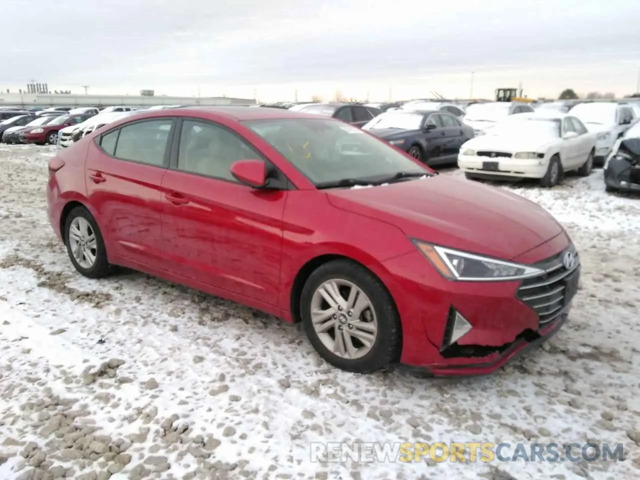 4 Photograph of a damaged car 5NPD84LF9KH469398 HYUNDAI ELANTRA 2019