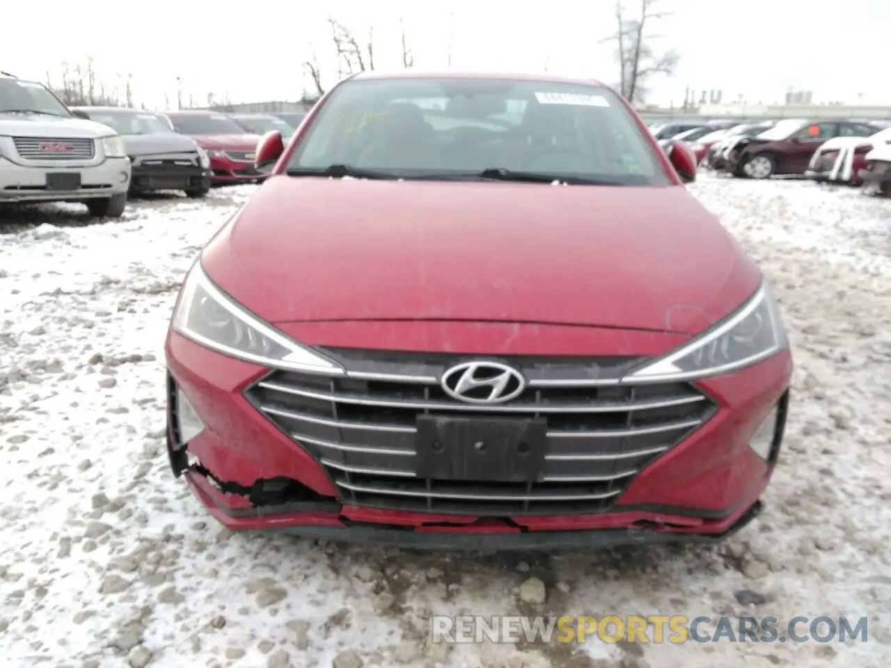 5 Photograph of a damaged car 5NPD84LF9KH469398 HYUNDAI ELANTRA 2019