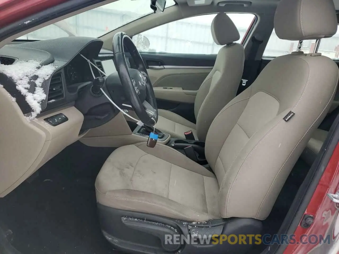 7 Photograph of a damaged car 5NPD84LF9KH469398 HYUNDAI ELANTRA 2019