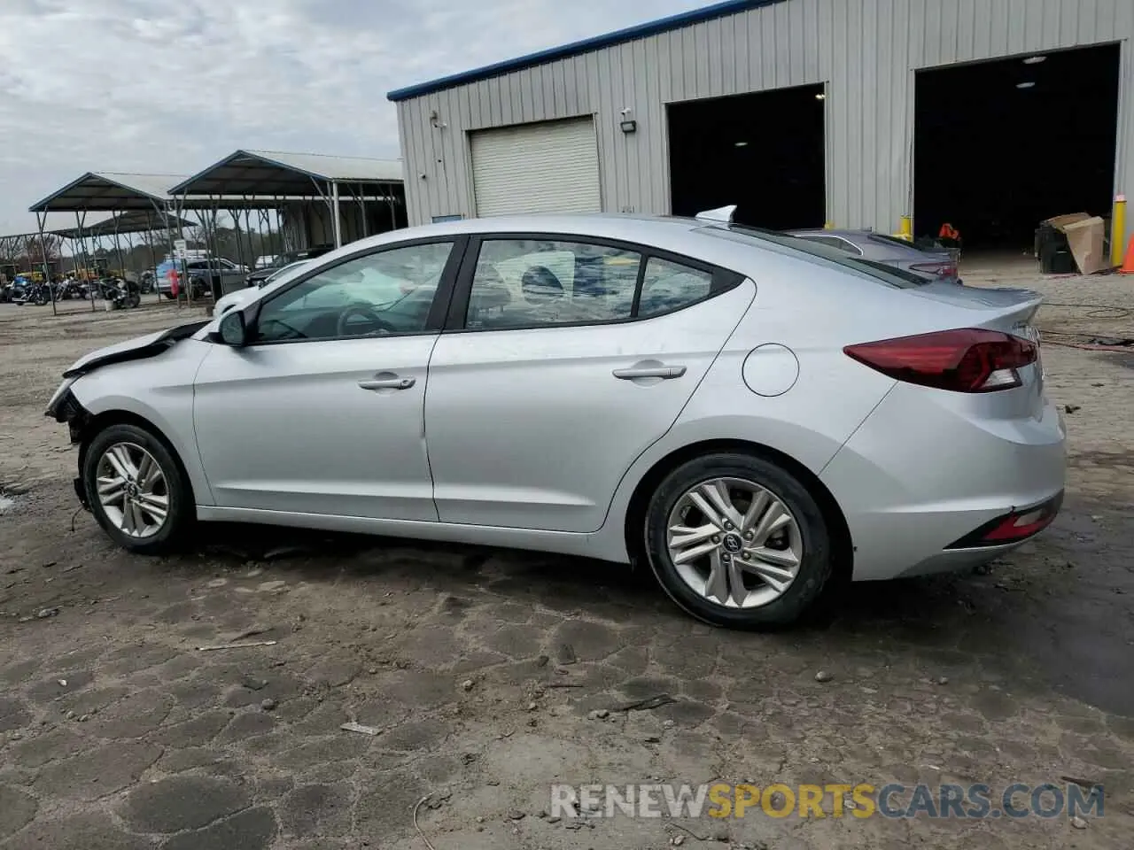 2 Photograph of a damaged car 5NPD84LF9KH470230 HYUNDAI ELANTRA 2019
