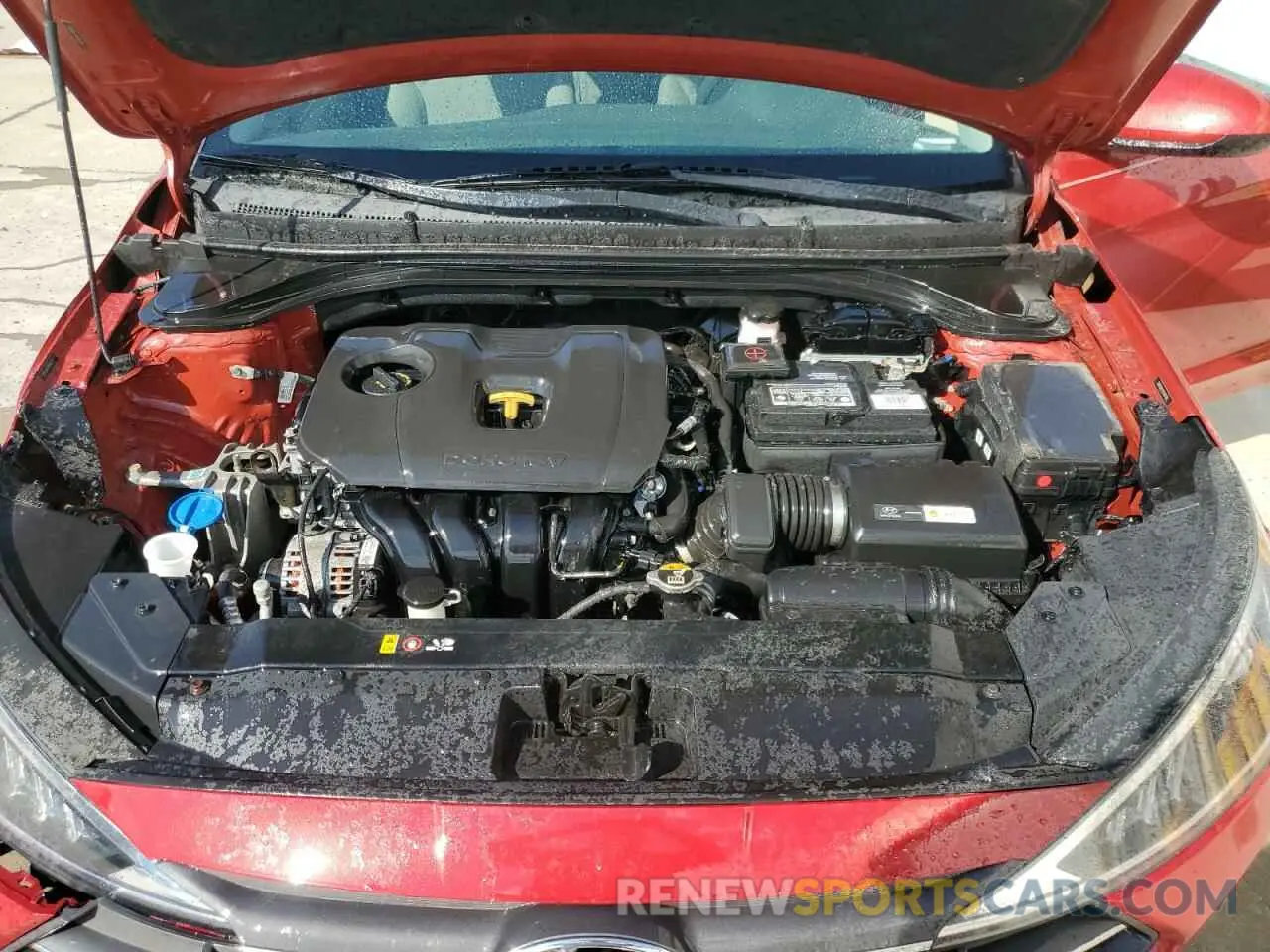 12 Photograph of a damaged car 5NPD84LF9KH476111 HYUNDAI ELANTRA 2019