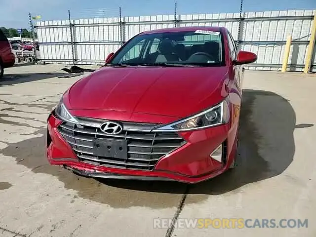 14 Photograph of a damaged car 5NPD84LF9KH476111 HYUNDAI ELANTRA 2019
