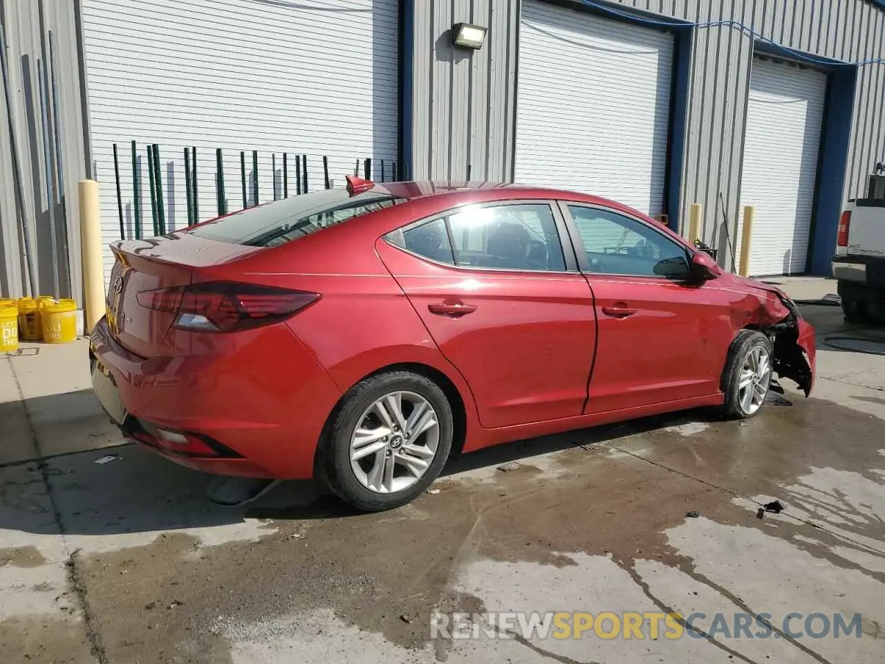 3 Photograph of a damaged car 5NPD84LF9KH476111 HYUNDAI ELANTRA 2019