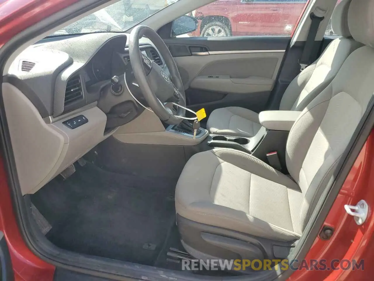 7 Photograph of a damaged car 5NPD84LF9KH476111 HYUNDAI ELANTRA 2019