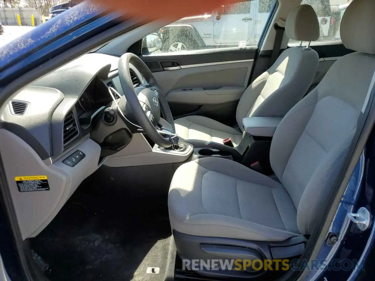 7 Photograph of a damaged car 5NPD84LFXKH408996 HYUNDAI ELANTRA 2019