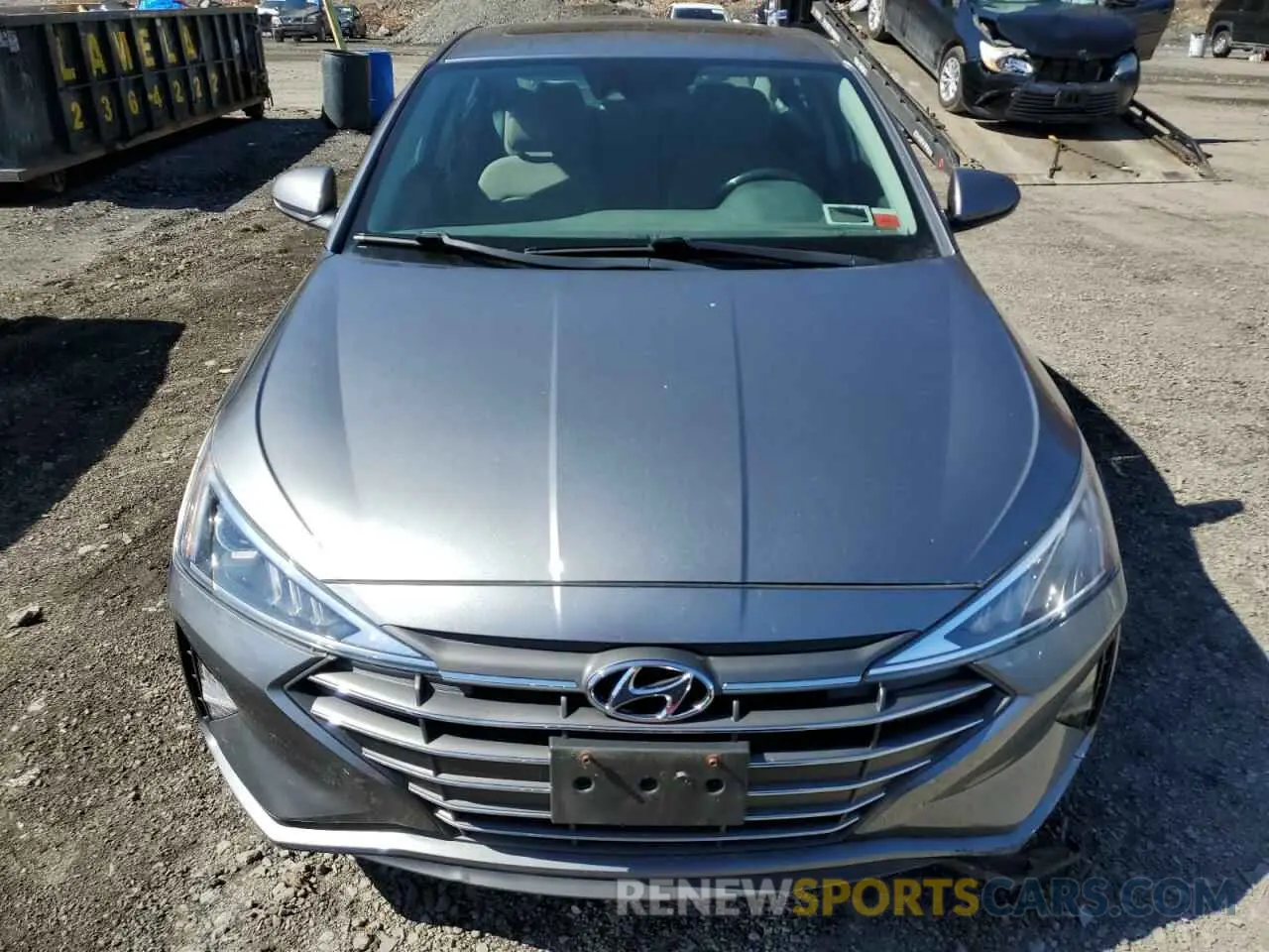 5 Photograph of a damaged car 5NPD84LFXKH414300 HYUNDAI ELANTRA 2019