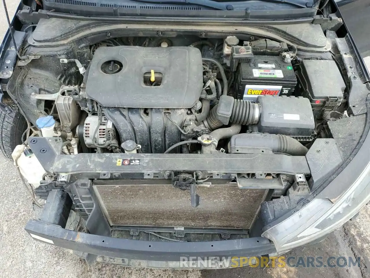 11 Photograph of a damaged car 5NPD84LFXKH421702 HYUNDAI ELANTRA 2019