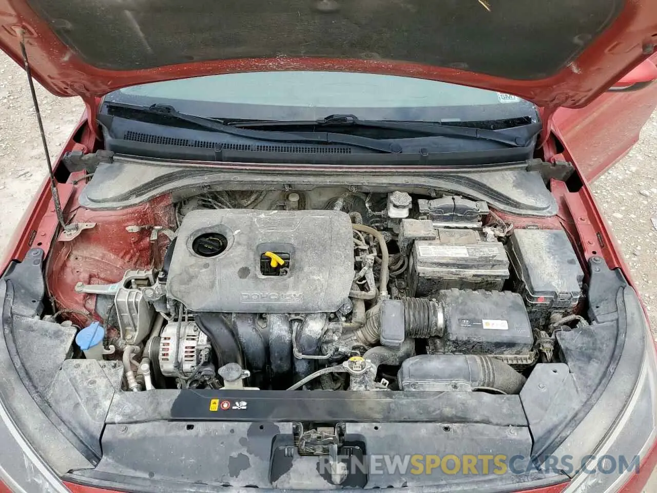12 Photograph of a damaged car 5NPD84LFXKH423546 HYUNDAI ELANTRA 2019