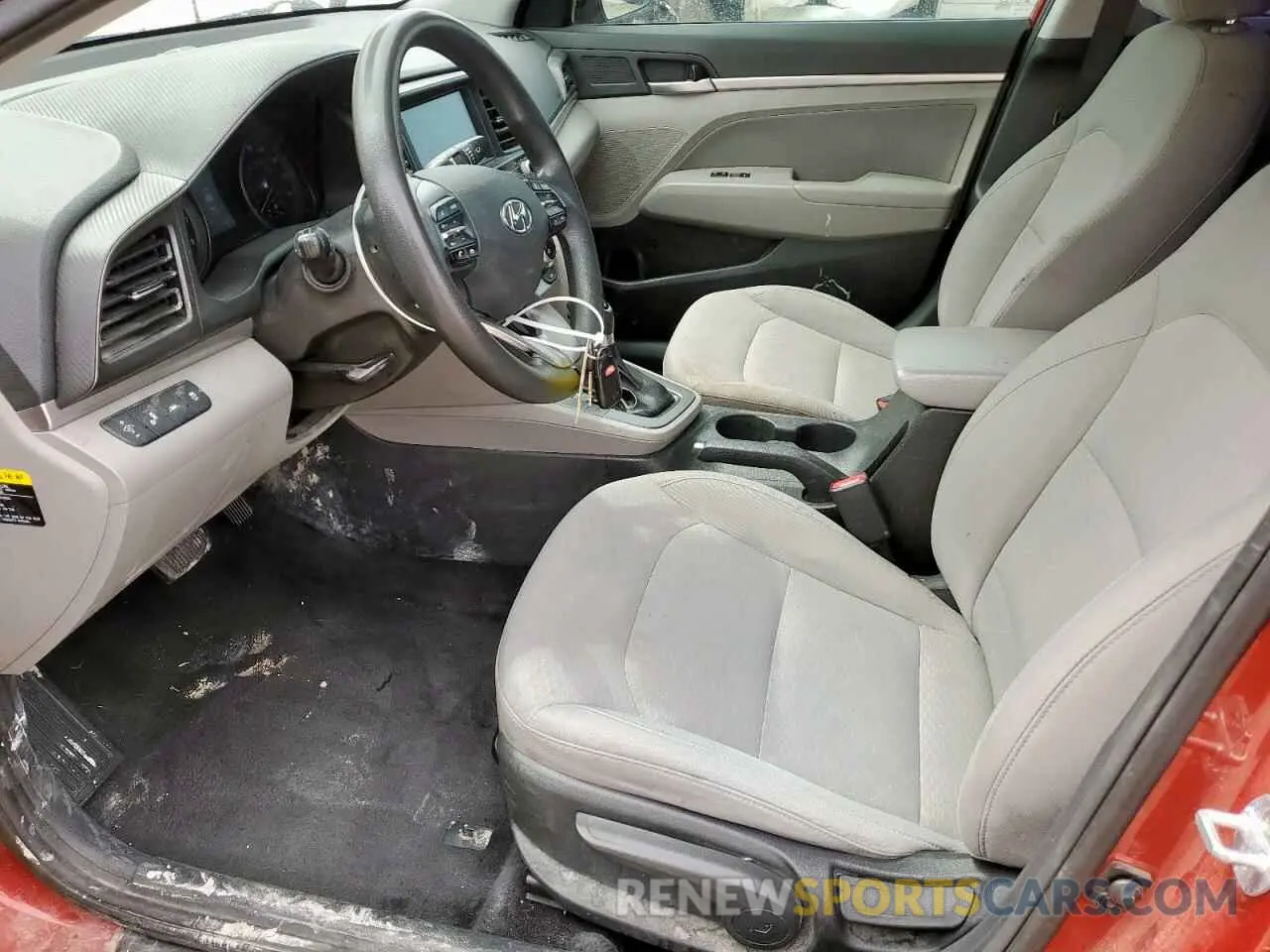 7 Photograph of a damaged car 5NPD84LFXKH423546 HYUNDAI ELANTRA 2019