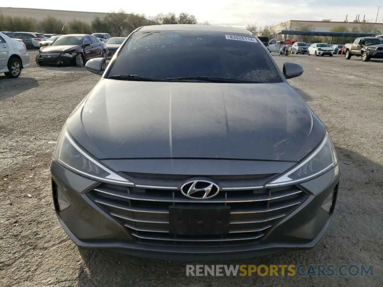 5 Photograph of a damaged car 5NPD84LFXKH424177 HYUNDAI ELANTRA 2019