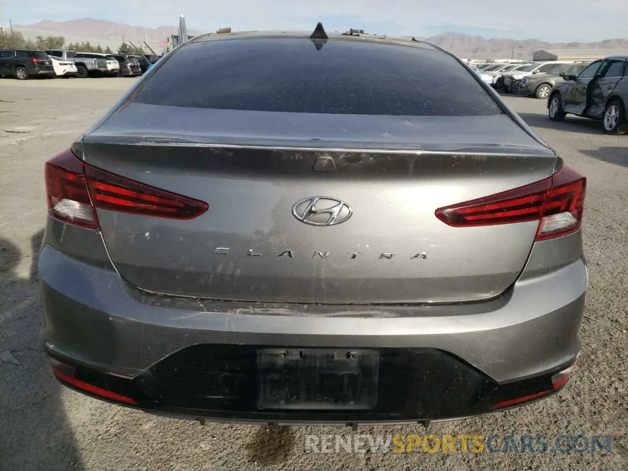 6 Photograph of a damaged car 5NPD84LFXKH424177 HYUNDAI ELANTRA 2019