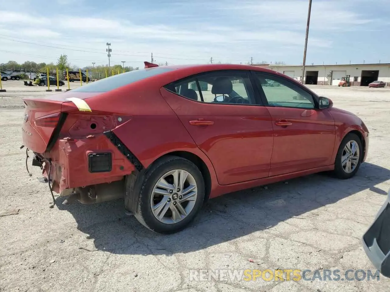 3 Photograph of a damaged car 5NPD84LFXKH427371 HYUNDAI ELANTRA 2019