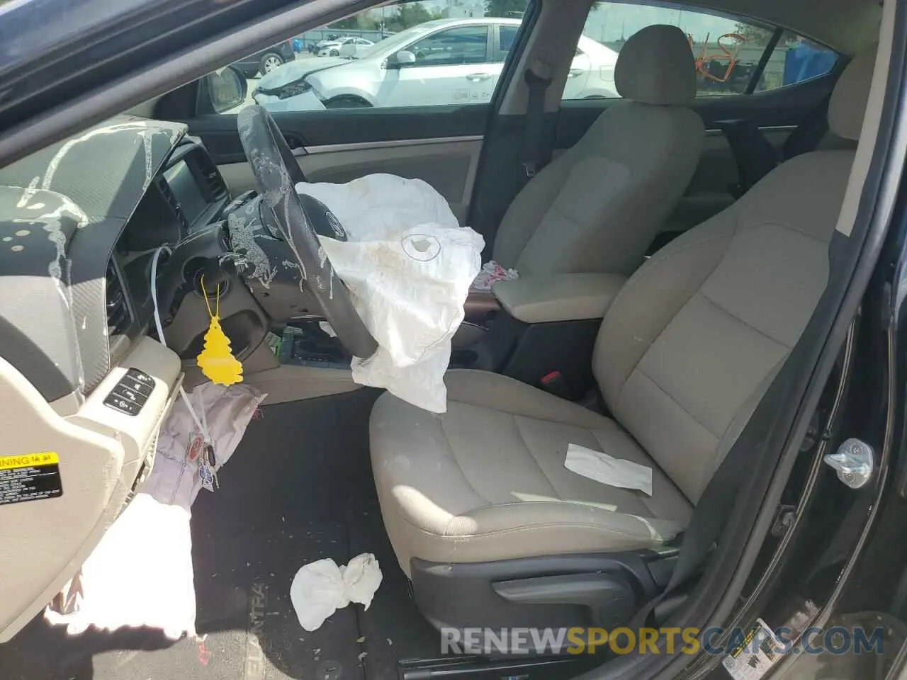 7 Photograph of a damaged car 5NPD84LFXKH428049 HYUNDAI ELANTRA 2019