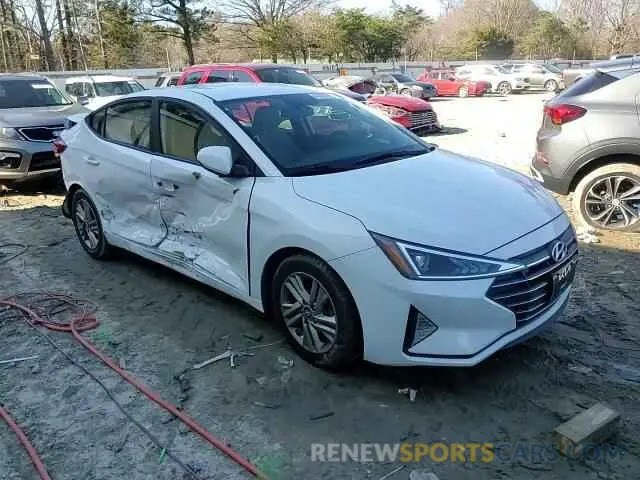 13 Photograph of a damaged car 5NPD84LFXKH448950 HYUNDAI ELANTRA 2019