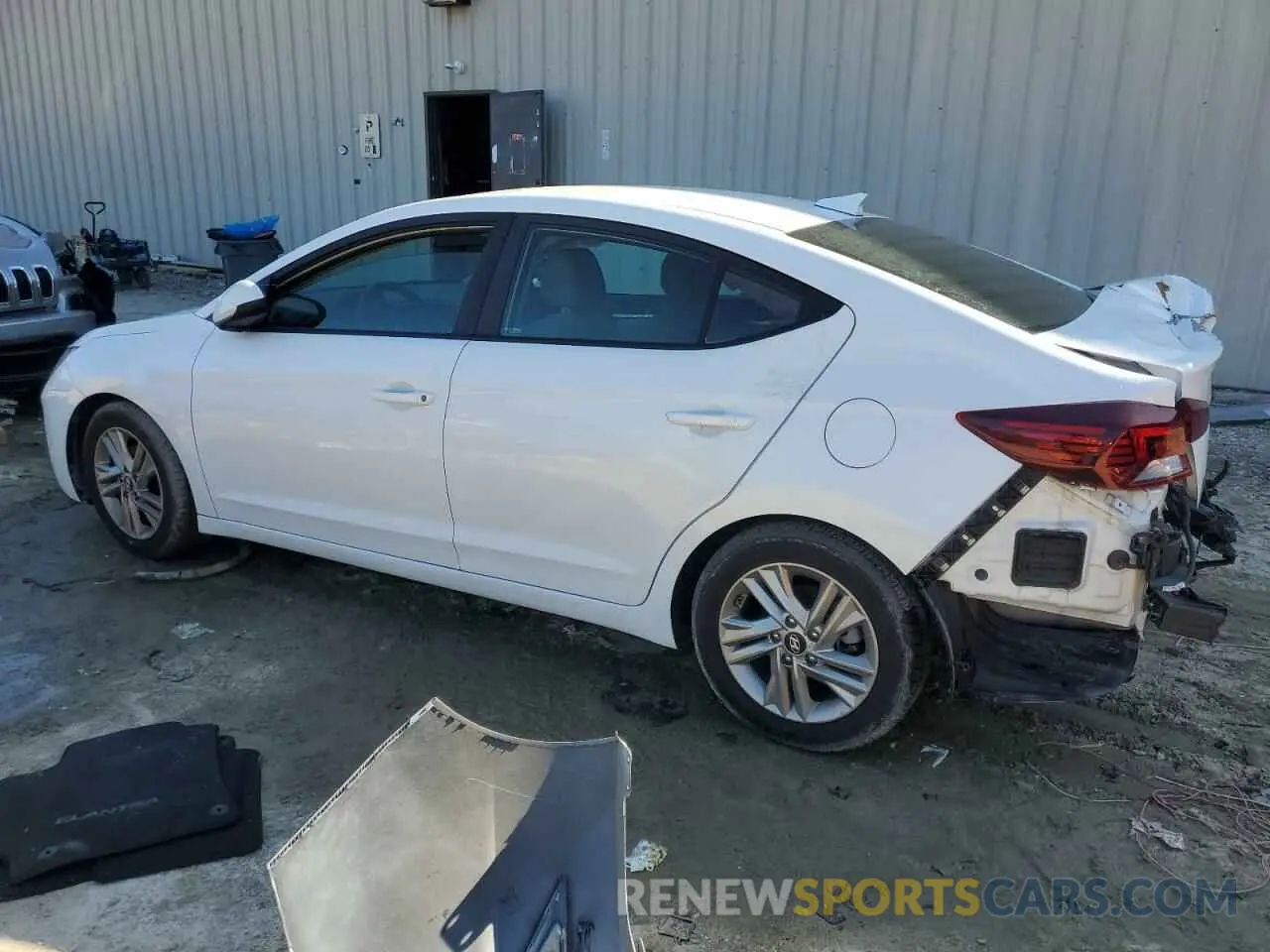 2 Photograph of a damaged car 5NPD84LFXKH448950 HYUNDAI ELANTRA 2019