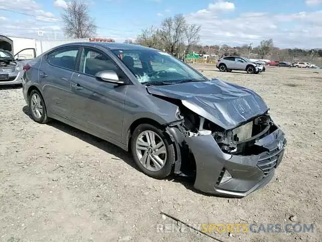10 Photograph of a damaged car 5NPD84LFXKH452657 HYUNDAI ELANTRA 2019